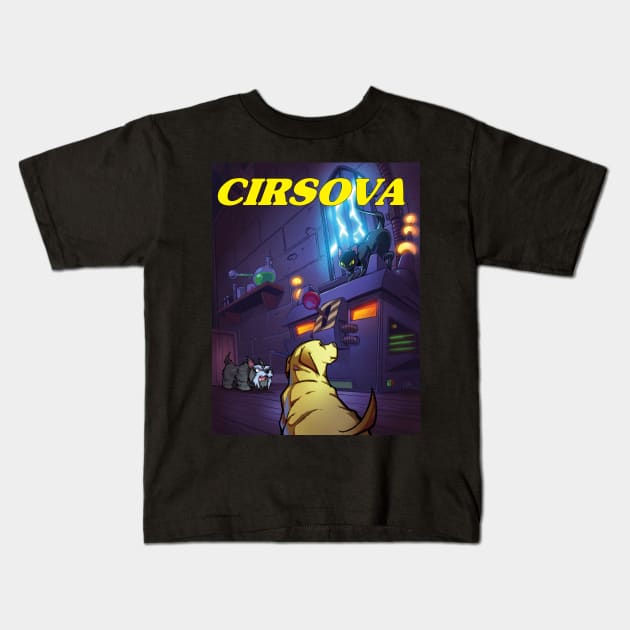 Henry and the Prince of Cats Kids T-Shirt by cirsova